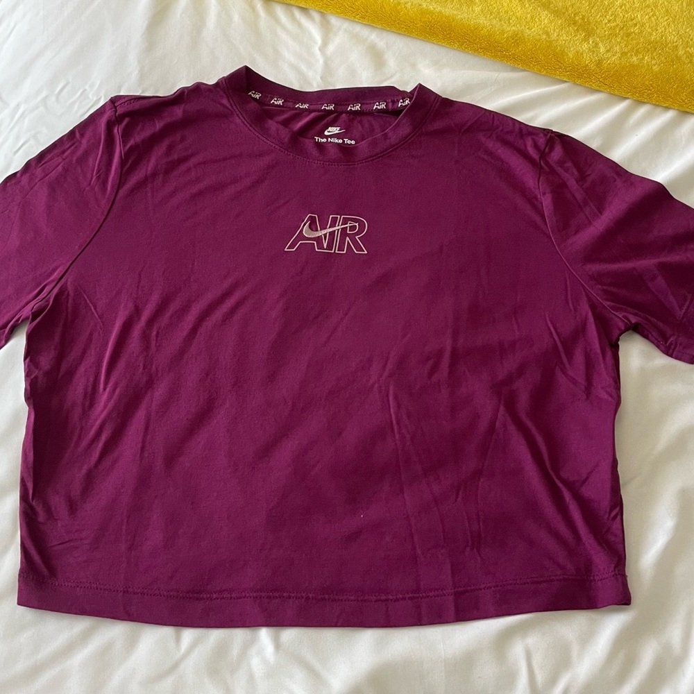 Nike Air Magenta Crop Top